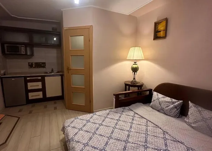 Apartament у львові біля залізничного вокзалу на вулиці марка вовчка 8 Lwów